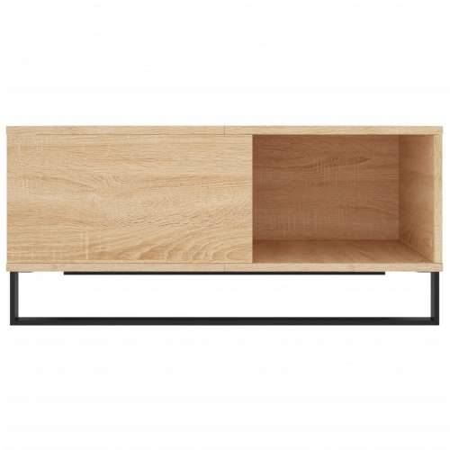 Stolić za kavu boja hrasta 80x80x36,5 cm konstruirano drvo - sonoma hrast 1 Cijena