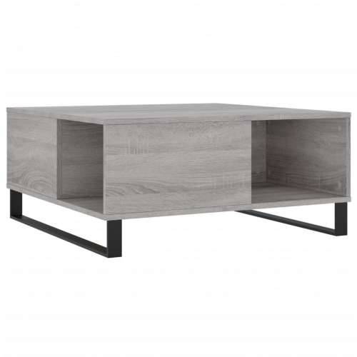 Stolić za kavu boja sivog hrasta 80x80x36,5cm konstruirano drvo - Sivi hrast sonoma 1 Cijena