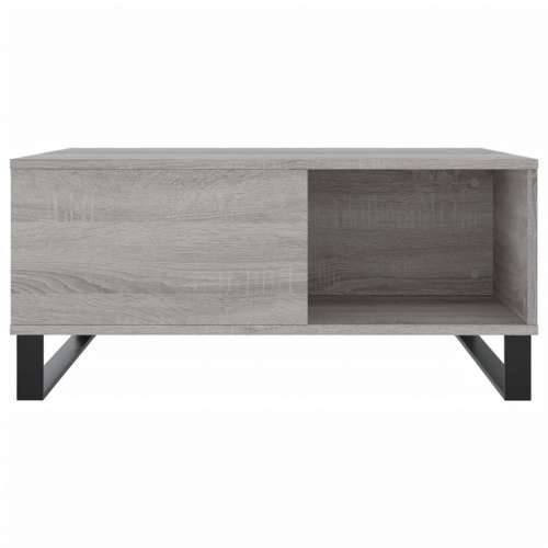 Stolić za kavu boja sivog hrasta 80x80x36,5cm konstruirano drvo - Sivi hrast sonoma 1 Cijena