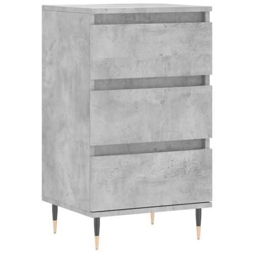 Komoda siva boja betona 40 x 35 x 70 cm od konstruiranog drva - Beton siva 1 Cijena