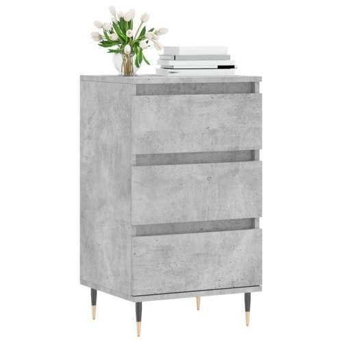 Komoda siva boja betona 40 x 35 x 70 cm od konstruiranog drva - Beton siva 1 Cijena
