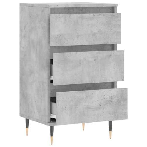 Komoda siva boja betona 40 x 35 x 70 cm od konstruiranog drva - Beton siva 1 Cijena