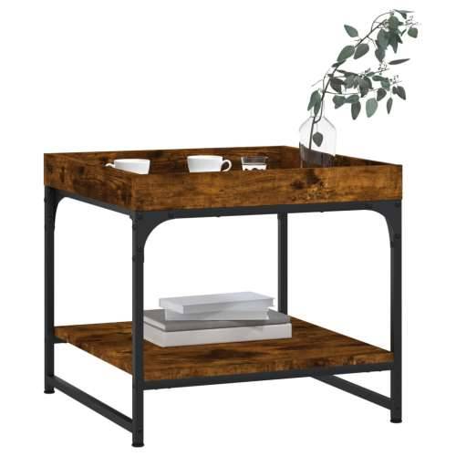 Stolić za kavu boja hrasta 49,5x49,5x45 cm konstruirano drvo - Dimljeni hrast 49.5 x 49.5 x 45 cm 1 Cijena