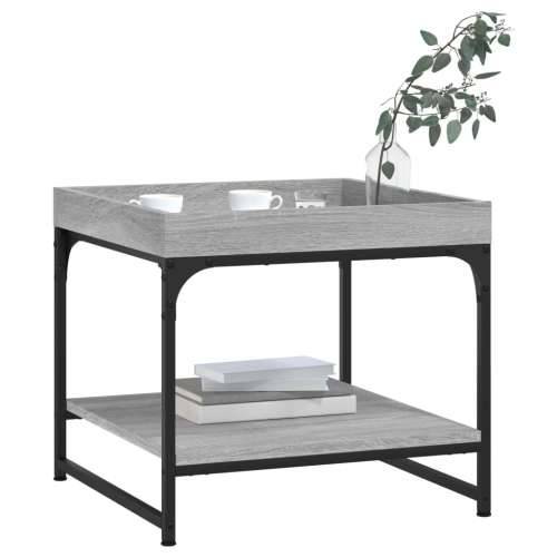 Stolić za kavu boja hrasta 49,5x49,5x45 cm konstruirano drvo - Sivi hrast sonoma 49.5 x 49.5 x 45 cm 1 Cijena