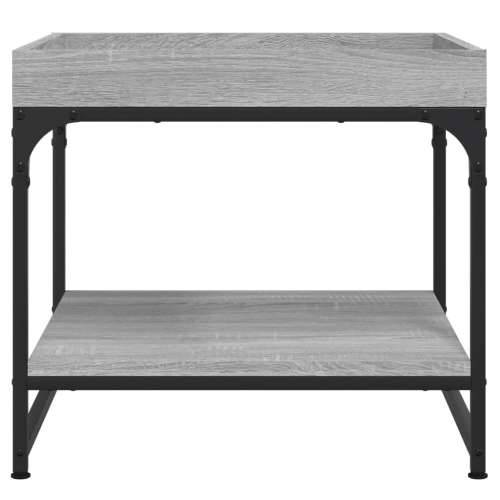 Stolić za kavu boja hrasta 49,5x49,5x45 cm konstruirano drvo - Sivi hrast sonoma 49.5 x 49.5 x 45 cm 1 Cijena