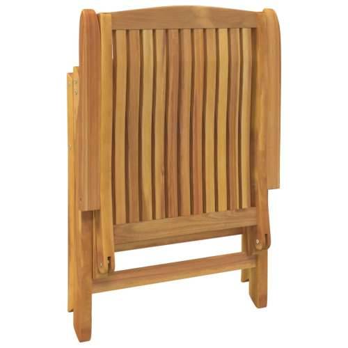 Nagibne vrtne stolice s jastucima 2 kom od masivne tikovine - boja crnog vina 120 x 50 x 3 cm 2 Cijena