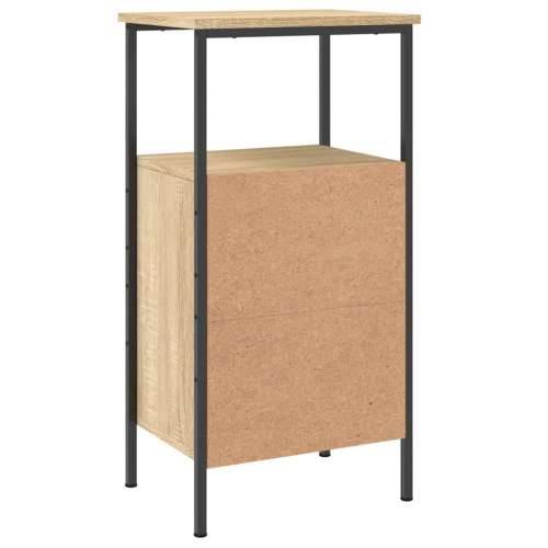 Noćni ormarići 2 kom boja hrasta 41x31x80 cm konstruirano drvo - sonoma hrast 2 Cijena