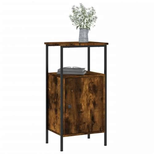 Noćni ormarići 2 kom boja hrasta 41x31x80 cm konstruirano drvo - Dimljeni hrast 2 Cijena