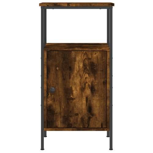 Noćni ormarići 2 kom boja hrasta 41x31x80 cm konstruirano drvo - Dimljeni hrast 2 Cijena