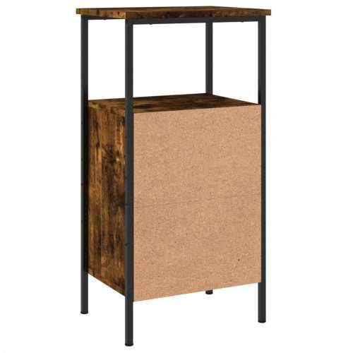 Noćni ormarići 2 kom boja hrasta 41x31x80 cm konstruirano drvo - Dimljeni hrast 2 Cijena
