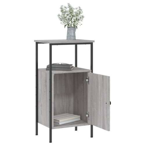 Noćni ormarići 2 kom boja hrasta 41x31x80 cm konstruirano drvo - Sivi hrast sonoma 2 Cijena