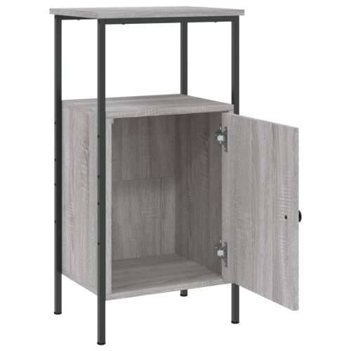 Noćni ormarići 2 kom boja hrasta 41x31x80 cm konstruirano drvo - Sivi hrast sonoma 2 Cijena