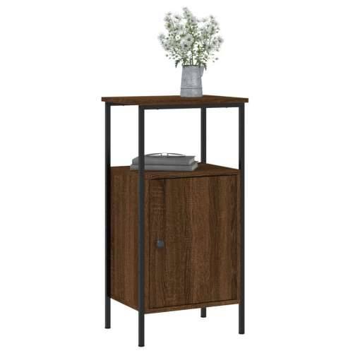 Noćni ormarići 2 kom boja hrasta 41x31x80 cm konstruirano drvo - Smeđi hrast 2 Cijena