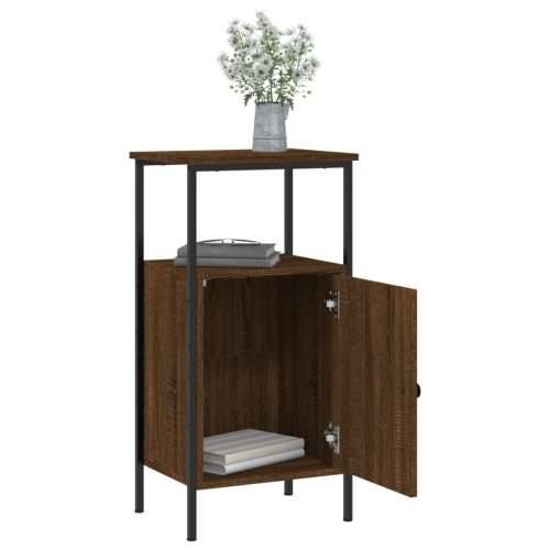 Noćni ormarići 2 kom boja hrasta 41x31x80 cm konstruirano drvo - Smeđi hrast 2 Cijena