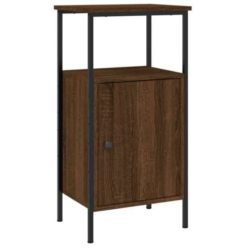 Noćni ormarići 2 kom boja hrasta 41x31x80 cm konstruirano drvo - Smeđi hrast 2 Cijena