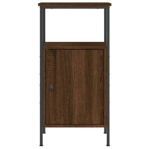 Noćni ormarići 2 kom boja hrasta 41x31x80 cm konstruirano drvo - Smeđi hrast 2 Cijena