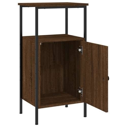 Noćni ormarići 2 kom boja hrasta 41x31x80 cm konstruirano drvo - Smeđi hrast 2 Cijena