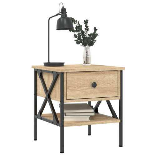 Noćni ormarići 2 kom boja hrasta 40x42x45 cm konstruirano drvo - sonoma hrast 2 Cijena