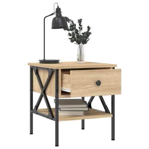 Noćni ormarići 2 kom boja hrasta 40x42x45 cm konstruirano drvo - sonoma hrast 2 Cijena