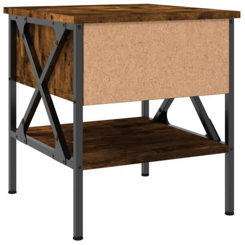 Noćni ormarići 2 kom boja hrasta 40x42x45 cm konstruirano drvo - Dimljeni hrast 2 Cijena