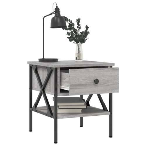 Noćni ormarići 2 kom boja hrasta 40x42x45 cm konstruirano drvo - Sivi hrast sonoma 2 Cijena