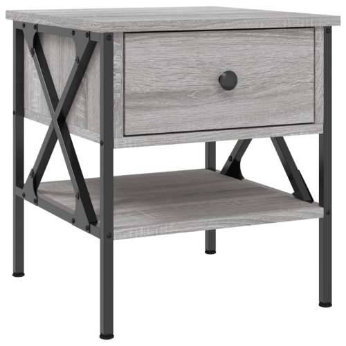 Noćni ormarići 2 kom boja hrasta 40x42x45 cm konstruirano drvo - Sivi hrast sonoma 2 Cijena