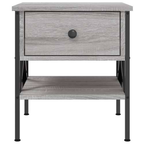 Noćni ormarići 2 kom boja hrasta 40x42x45 cm konstruirano drvo - Sivi hrast sonoma 2 Cijena