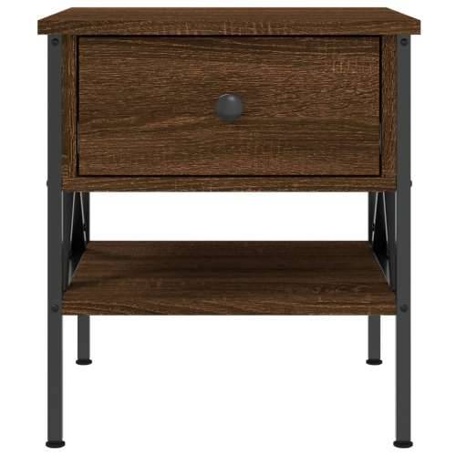 Noćni ormarići 2 kom boja hrasta 40x42x45 cm konstruirano drvo - Smeđi hrast 2 Cijena