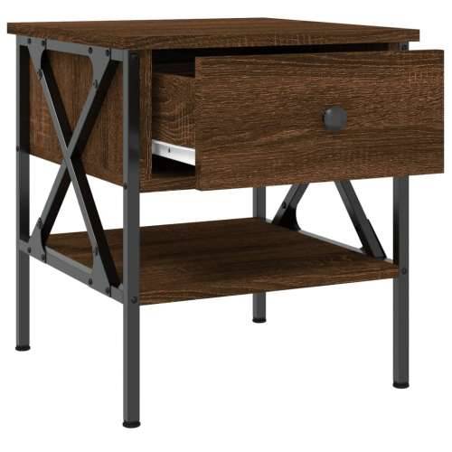 Noćni ormarići 2 kom boja hrasta 40x42x45 cm konstruirano drvo - Smeđi hrast 2 Cijena