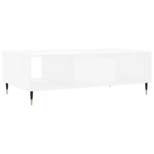 Stolić za kavu bijeli 104 x 60 x 35 cm od konstruiranog drva - Bijela 1 Cijena
