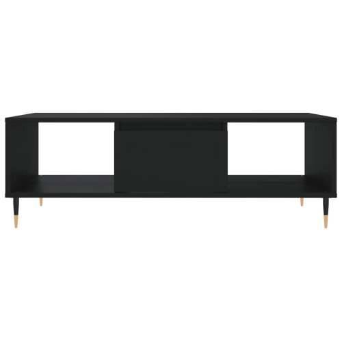 Stolić za kavu crni 104 x 60 x 35 cm od konstruiranog drva - Crna 1 Cijena