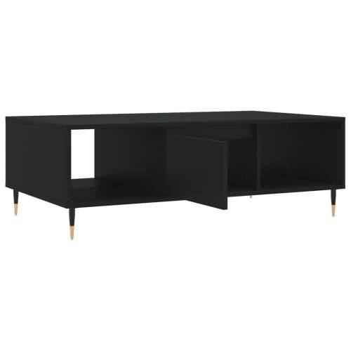 Stolić za kavu crni 104 x 60 x 35 cm od konstruiranog drva - Crna 1 Cijena