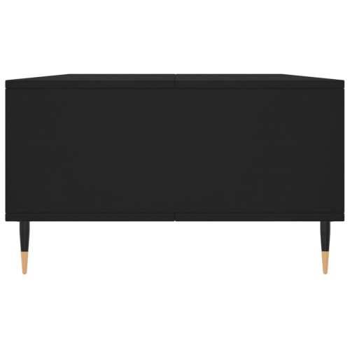 Stolić za kavu crni 104 x 60 x 35 cm od konstruiranog drva - Crna 1 Cijena