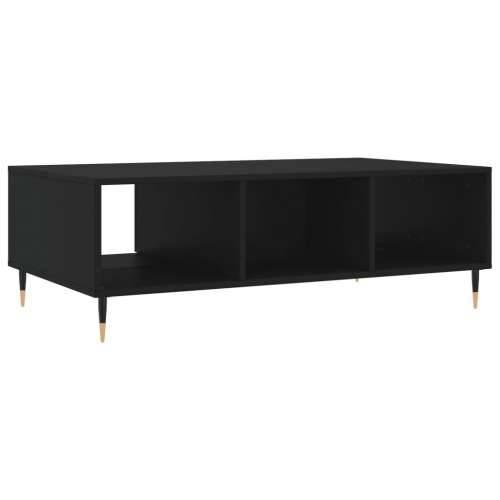 Stolić za kavu crni 104 x 60 x 35 cm od konstruiranog drva - Crna 1 Cijena