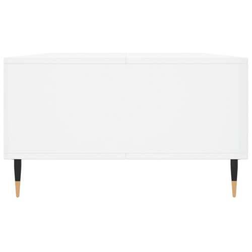 Stolić za kavu sjajni bijeli 104 x 60 x 35 cm konstruirano drvo - Visoko sjajno bijela 1 Cijena