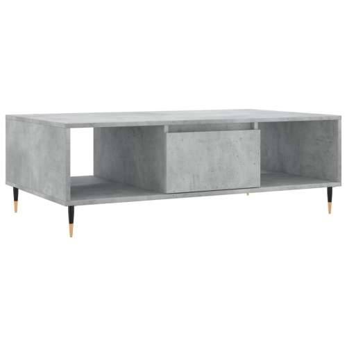 Stolić za kavu siva boja betona 104x60x35 cm konstruirano drvo - Beton siva 1 Cijena