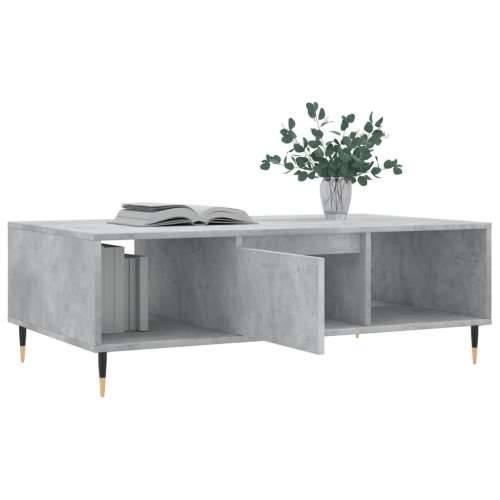 Stolić za kavu siva boja betona 104x60x35 cm konstruirano drvo - Beton siva 1 Cijena