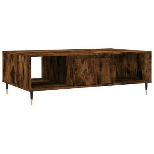 Stolić za kavu boja hrasta 104 x 60 x 35 cm konstruirano drvo - Dimljeni hrast 1 Cijena