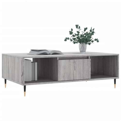 Stolić za kavu siva boja hrasta 104x60x35 cm konstruirano drvo - Sivi hrast sonoma 1 Cijena