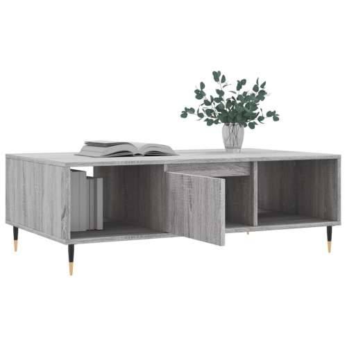 Stolić za kavu siva boja hrasta 104x60x35 cm konstruirano drvo - Sivi hrast sonoma 1 Cijena