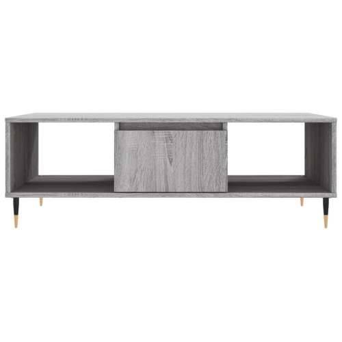 Stolić za kavu siva boja hrasta 104x60x35 cm konstruirano drvo - Sivi hrast sonoma 1 Cijena