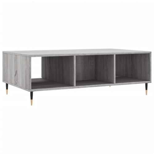 Stolić za kavu siva boja hrasta 104x60x35 cm konstruirano drvo - Sivi hrast sonoma 1 Cijena