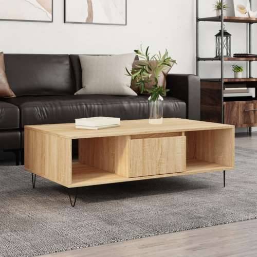 Stolić za kavu boja hrasta 104 x 60 x 35 cm konstruirano drvo - sonoma hrast 1 Cijena