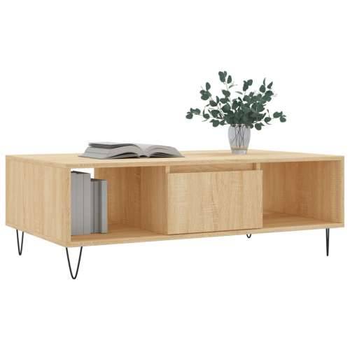 Stolić za kavu boja hrasta 104 x 60 x 35 cm konstruirano drvo - sonoma hrast 1 Cijena