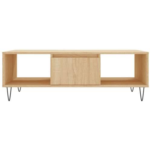 Stolić za kavu boja hrasta 104 x 60 x 35 cm konstruirano drvo - sonoma hrast 1 Cijena
