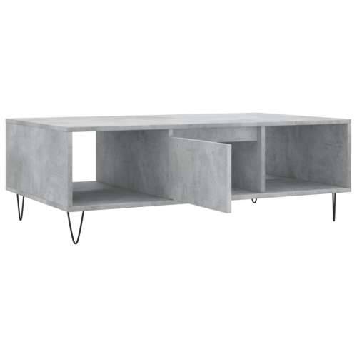 Stolić za kavu siva boja betona 104x60x35 cm konstruirano drvo - Beton siva 1 Cijena