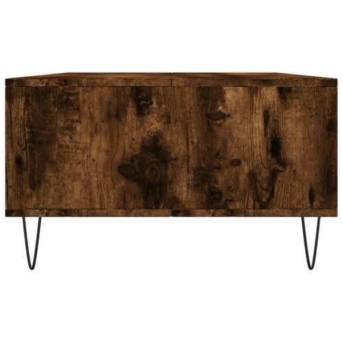 Stolić za kavu boja hrasta 104 x 60 x 35 cm konstruirano drvo - Dimljeni hrast 1 Cijena