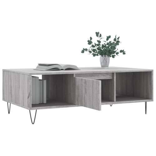 Stolić za kavu siva boja hrasta 104x60x35 cm konstruirano drvo - Sivi hrast sonoma 1 Cijena