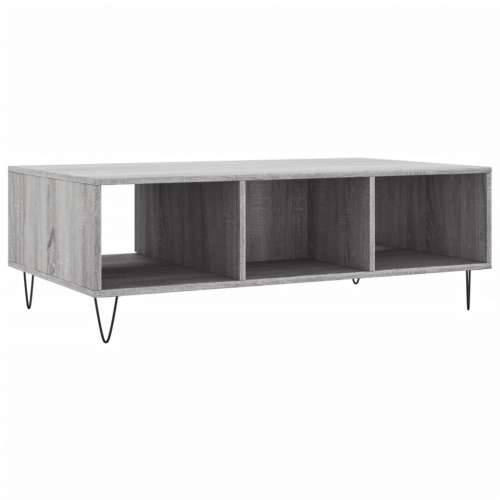 Stolić za kavu siva boja hrasta 104x60x35 cm konstruirano drvo - Sivi hrast sonoma 1 Cijena