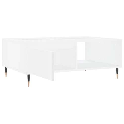 Stolić za kavu bijeli 90 x 60 x 35 cm od konstruiranog drva - Bijela 1 Cijena